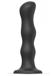 Черная насадка Strap-On-Me Dildo Geisha Balls size XL - Strap-on-me - купить с доставкой в Смоленске