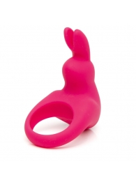 Розовое эрекционное виброкольцо Happy Rabbit Rechargeable Rabbit Cock Ring - Happy Rabbit - в Смоленске купить с доставкой