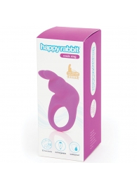 Фиолетовое эрекционное виброкольцо Happy Rabbit Rechargeable Rabbit Cock Ring - Happy Rabbit - в Смоленске купить с доставкой