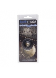 Чёрное эрекционное кольцо Gladiator - Bathmate - в Смоленске купить с доставкой