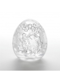 Мастурбатор-яйцо Keith Haring EGG DANCE - Tenga - в Смоленске купить с доставкой