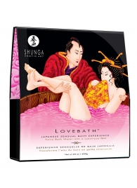 Соль для ванны Lovebath Dragon Fruit, превращающая воду в гель - 650 гр. - Shunga - купить с доставкой в Смоленске