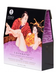 Соль для ванны Lovebath Sensual lotus, превращающая воду в гель - 650 гр. - Shunga - купить с доставкой в Смоленске