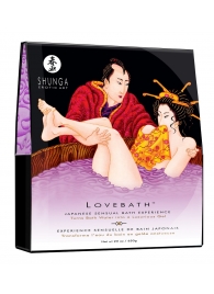 Соль для ванны Lovebath Sensual lotus, превращающая воду в гель - 650 гр. - Shunga - купить с доставкой в Смоленске