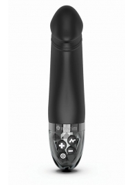 Черный вибратор с электростимуляцией Real Deal Neal - 16,5 см. - MyStim - купить с доставкой в Смоленске
