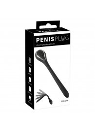 Черный гибкий уретральный стимулятор с вибрацией Vibrating Bendable Dilator - 13,5 см. - Orion - купить с доставкой в Смоленске