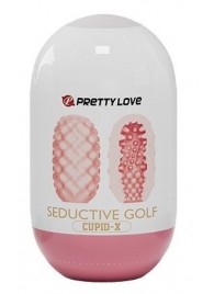 Розовый мастурбатор-яйцо Seductive Golf - Baile - в Смоленске купить с доставкой