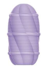 Сиреневый мастурбатор-яйцо Smooth Stripes - Baile - в Смоленске купить с доставкой