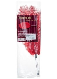 Красное страусовое пёрышко - ToyFa - купить с доставкой в Смоленске