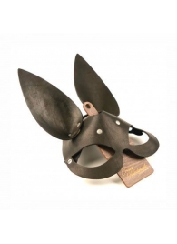 Черная гладкая маска  Зайка  с длинными ушками - Crazy Handmade - купить с доставкой в Смоленске