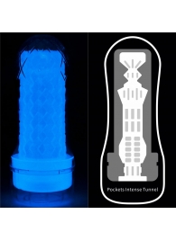 Светящийся в темноте мастурбатор Lumino Play Masturbator Pocketed - Lovetoy - в Смоленске купить с доставкой