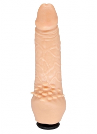 Телесная насадка-фаллос с шипами для массажа клитора - 17,8 см. - LOVETOY (А-Полимер) - купить с доставкой в Смоленске