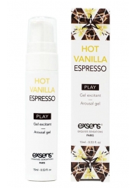 Возбуждающий гель Hot Vanilla Espresso Arousal Gel - 15 мл. - Exsens - купить с доставкой в Смоленске