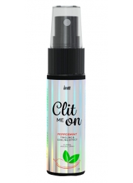 Клиторальный возбуждающий спрей Clit Me On Peppermint - 12 мл. - INTT - купить с доставкой в Смоленске