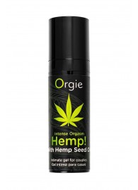 Возбуждающий интимный гель для пар ORGIE Hemp Intense Orgasm - 15 мл. - ORGIE - купить с доставкой в Смоленске