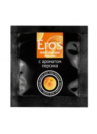 Саше массажного масла Eros exotic с ароматом персика - 4 гр. - Биоритм - купить с доставкой в Смоленске