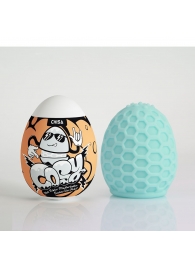 Аквамариновый мастурбатор-яйцо Male Tickler Masturbator - Chisa - в Смоленске купить с доставкой