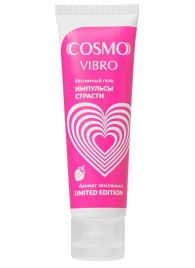 Возбуждающий гель на водно-силиконовой основе Cosmo Vibro с ароматом земляники - 50 гр. - Биоритм - купить с доставкой в Смоленске