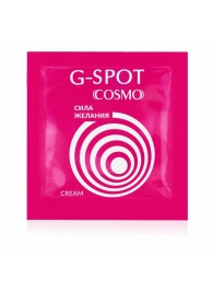 Стимулирующий интимный крем для женщин Cosmo G-spot - 2 гр. - Биоритм - купить с доставкой в Смоленске