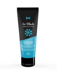 Лубрикант на водной основе Ice Black с ледяным эффектом - 50 мл. - INTT - купить с доставкой в Смоленске
