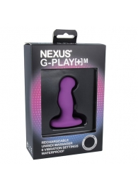 Фиолетовая вибровтулка Nexus G-Play+ M - Nexus Range - в Смоленске купить с доставкой