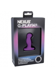 Фиолетовая вибровтулка Nexus G-Play+ S - Nexus Range - в Смоленске купить с доставкой