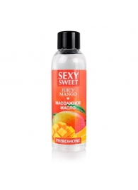 Массажное масло Sexy Sweet Juicy Mango с феромонами и ароматом манго - 75 мл. - Биоритм - купить с доставкой в Смоленске