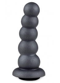 Серая насадка-ёлочка PLATINUM 4,5’’ - 12,5 см. - LOVETOY (А-Полимер) - купить с доставкой в Смоленске