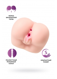 Реалистичный мастурбатор Paula с 2 любовными тоннелями - ToyFa - в Смоленске купить с доставкой