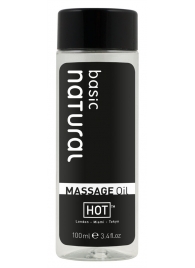 Массажное масло для тела Natural Basic - 100 мл. - HOT - купить с доставкой в Смоленске