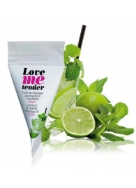 Съедобное согревающее массажное масло Love Me Tender Mojito с ароматом мохито - 10 мл. - Love to Love - купить с доставкой в Смоленске