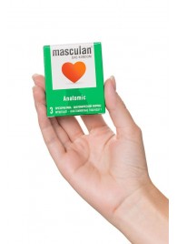 Презервативы анатомической формы Masculan Anatomic - 3 шт. - Masculan - купить с доставкой в Смоленске