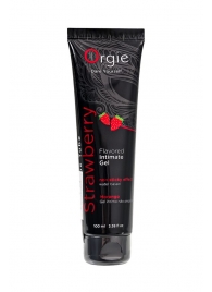 Интимный гель на водной основе Lube Tube Strawberry с клубничным вкусом - 100 мл. - ORGIE - купить с доставкой в Смоленске
