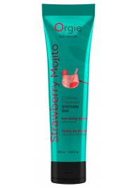 Съедобный интимный гель Orgie Lube Tube Cocktail Strawberry Mojito - 100 мл. - ORGIE - купить с доставкой в Смоленске