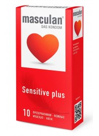 Презервативы Masculan Sensitive plus - 10 шт. - Masculan - купить с доставкой в Смоленске