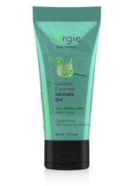 Съедобный интимный гель Orgie Lube Tube Cocktail Caipirinha - 50 мл. - ORGIE - купить с доставкой в Смоленске