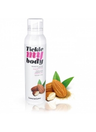 Массажная хрустящая пенка Tickle My Body Sweet Almonds с ароматом миндаля - 150 мл. - Love to Love - купить с доставкой в Смоленске