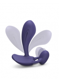 Темно-синий вибромассажер Witty P G Vibrator with Remote Control - Love to Love - в Смоленске купить с доставкой