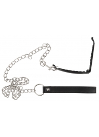Зажим для половых губ с поводком Pussy Clamp With A Leash - Orion - купить с доставкой в Смоленске