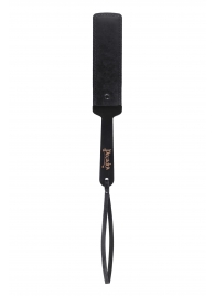 Черный кожаный пэддл - 37 см. - Pecado - купить с доставкой в Смоленске