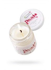 Массажная свеча Сoconut Cream - 35 мл. - Pecado - купить с доставкой в Смоленске