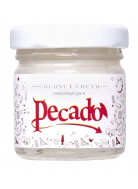 Массажная свеча Сoconut Cream - 35 мл. - Pecado - купить с доставкой в Смоленске