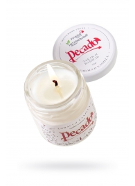 Массажная свеча Tobacco Vanilla - 35 мл. - Pecado - купить с доставкой в Смоленске