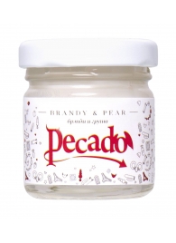 Массажная свеча Brandy   Pear - 35 мл. - Pecado - купить с доставкой в Смоленске
