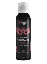 Хрустящая пенка для массажа Orgie Acqua Croccante Sakura с ароматом сакуры - 150 мл. - ORGIE - купить с доставкой в Смоленске