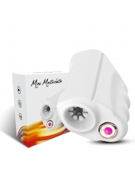Белый вибромастурбатор Mini Masturbator - Silicone Toys - в Смоленске купить с доставкой