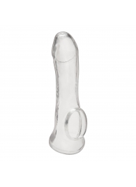 Прозрачная насадка на пенис Transparent Penis Enhancing Sleeve Extension - 15,9 см. - BlueLine - в Смоленске купить с доставкой