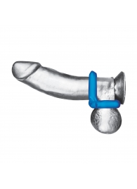 Комплект из 2 эрекционных колец-восьмерок 2-Pack Duo Cock And Ball Stamina Enhancement Ring - BlueLine - в Смоленске купить с доставкой