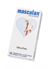 Ультратонкие презервативы Masculan Ultra Fine с обильной смазкой - 10 шт. - Masculan - купить с доставкой в Смоленске