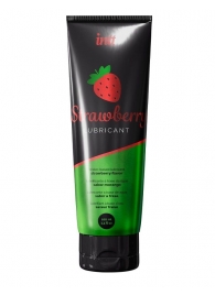 Смазка на водной основе с ароматом клубники Strawberry Lubricant - 100 мл. - INTT - купить с доставкой в Смоленске